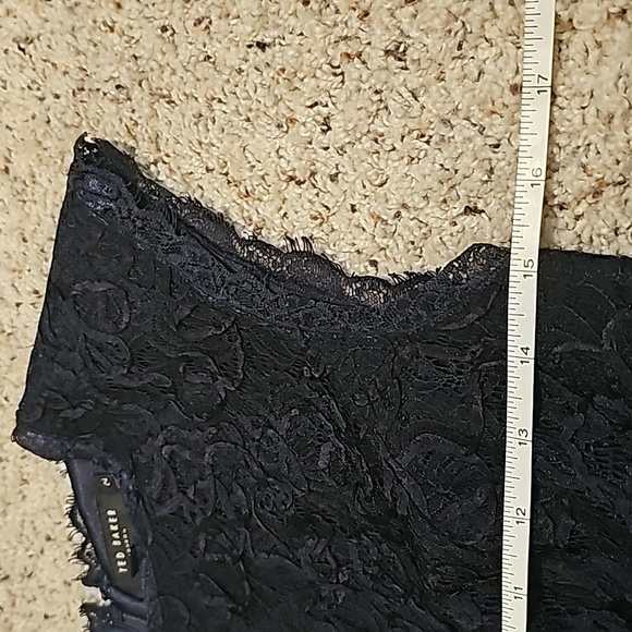 Ted Baker navy dress sz 2 - Picture 9 of 14